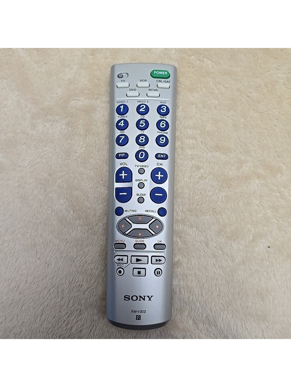 Sony RM-V302 Universal Programmable Remote Control Commander Tested